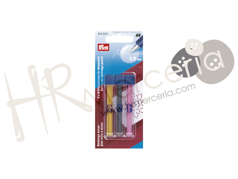 Cartuchos recambio colores para 610840