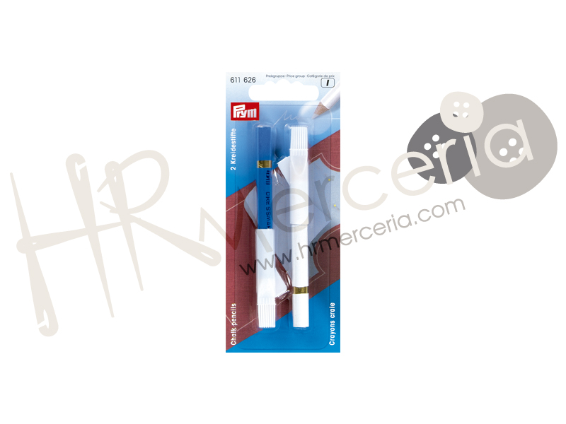 Lapices con tiza para marcar 2 unid