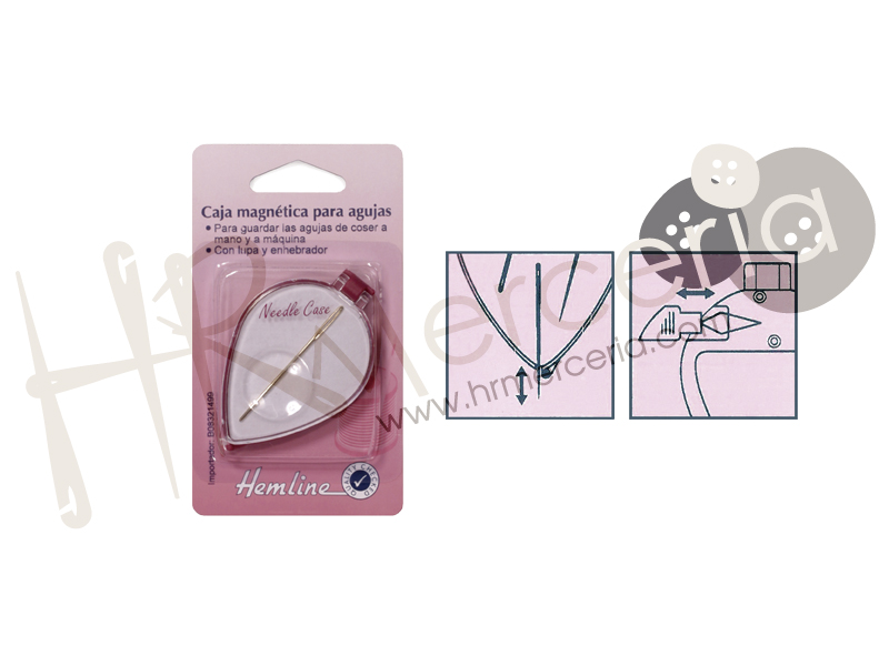 Caja magnetica para agujas