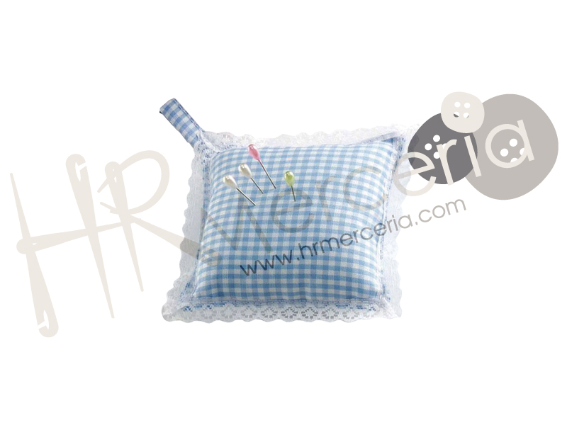 Alfiletero cojin vichy surtido AF0023 pack 6 pz