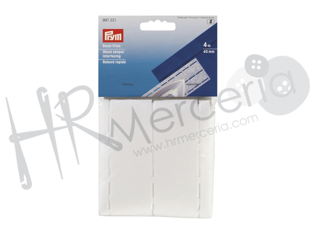Cinturilla adhesiva ranurada ancho 40 pack 4 M.