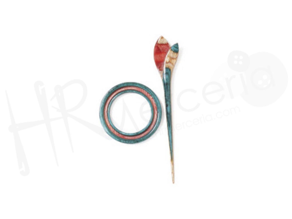 Alfileres de chal y broches Knitpro