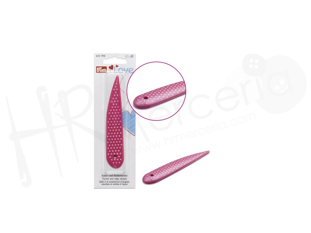 Moldeador angulos y bordes fucsia Prym Love 