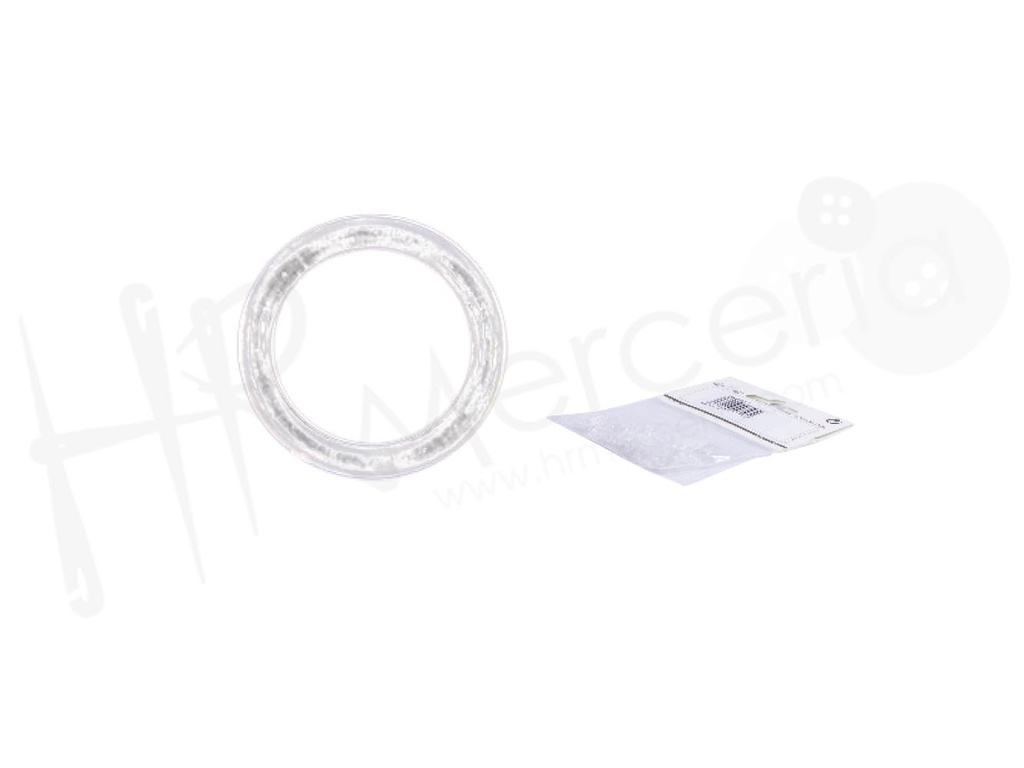 Fornitura corsetera anilla MA6711P transp. 50 ud