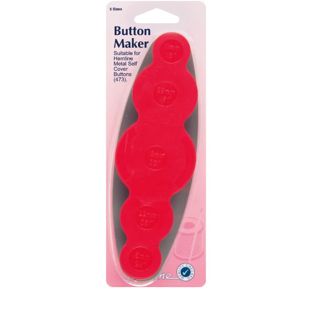 Molde manual para forrar botones H474