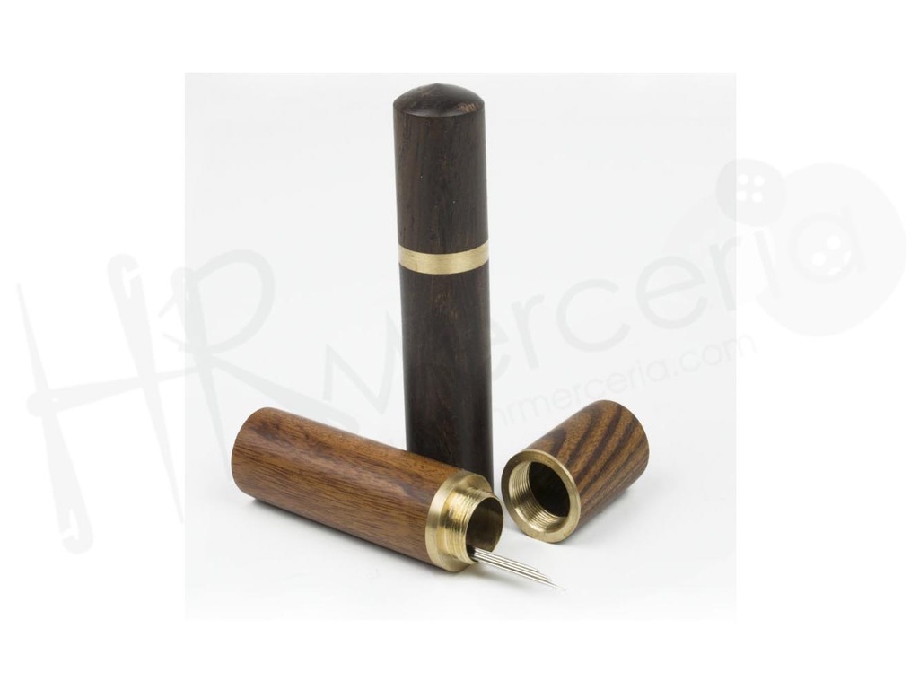 Tubo guarda agujas vintage 2 pz 
