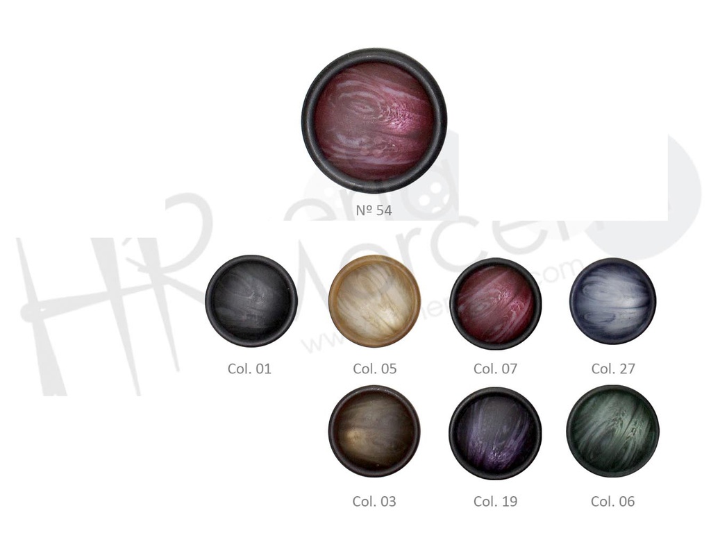 Boton resina poliester 11643 talla 54