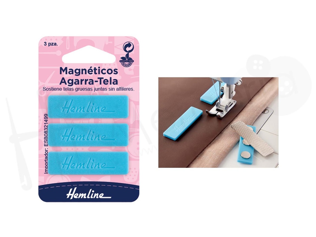 Soportes magneticos aguanta tela H671