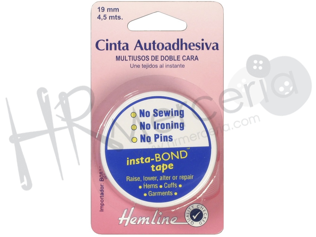 Cinta autoadhesiva doble cara H782