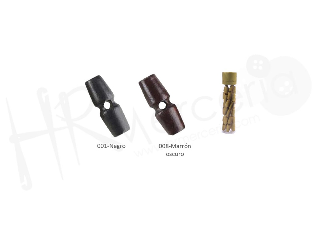 Boton trenka 30 mm madera 197