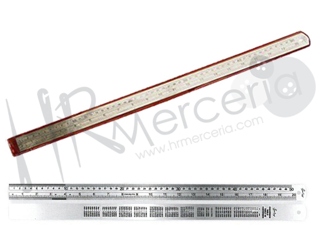 Regla metalica 50 cm NL4165