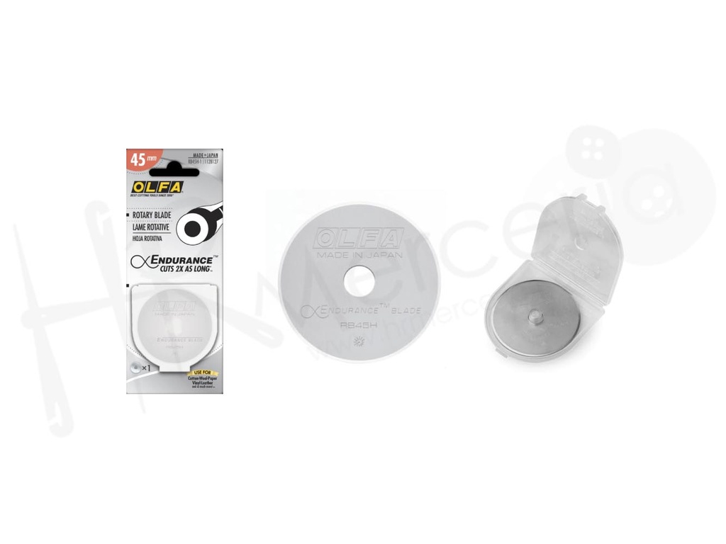 Recambio cuchilla cuter cirular 45 mm Olfa