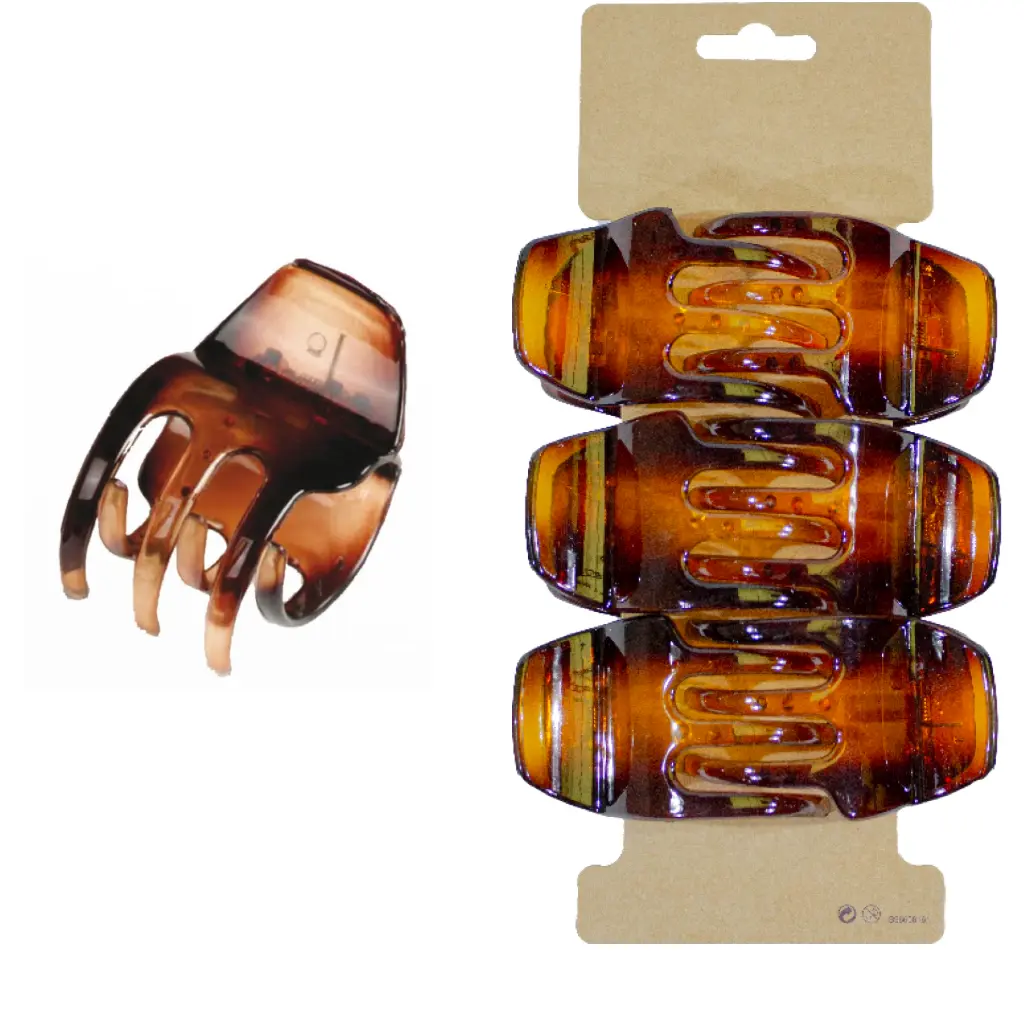 Pinza clasica pulpo grande 4.5 cm. 6 uds.