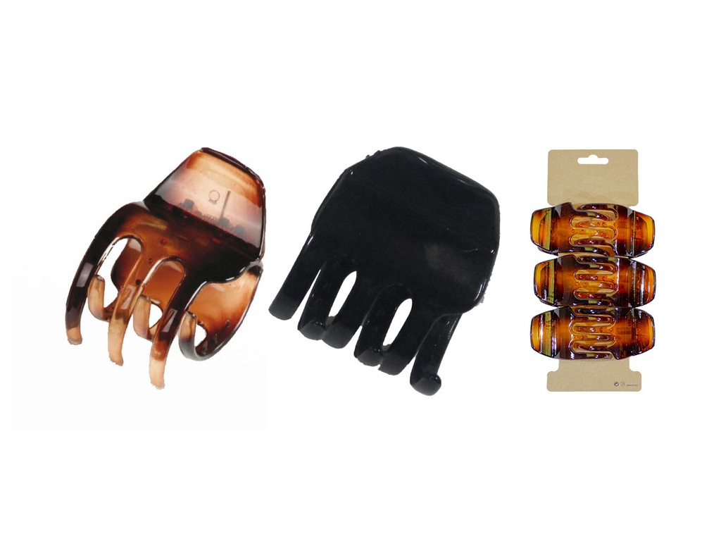 Pinza clasica pulpo grande 4.5 cm. 6 uds.