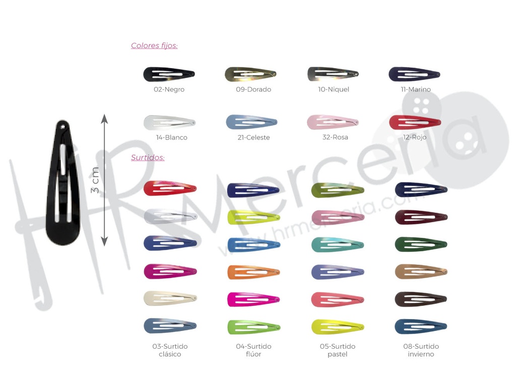 Ranitas 3001 pack 24 pz 3 CM