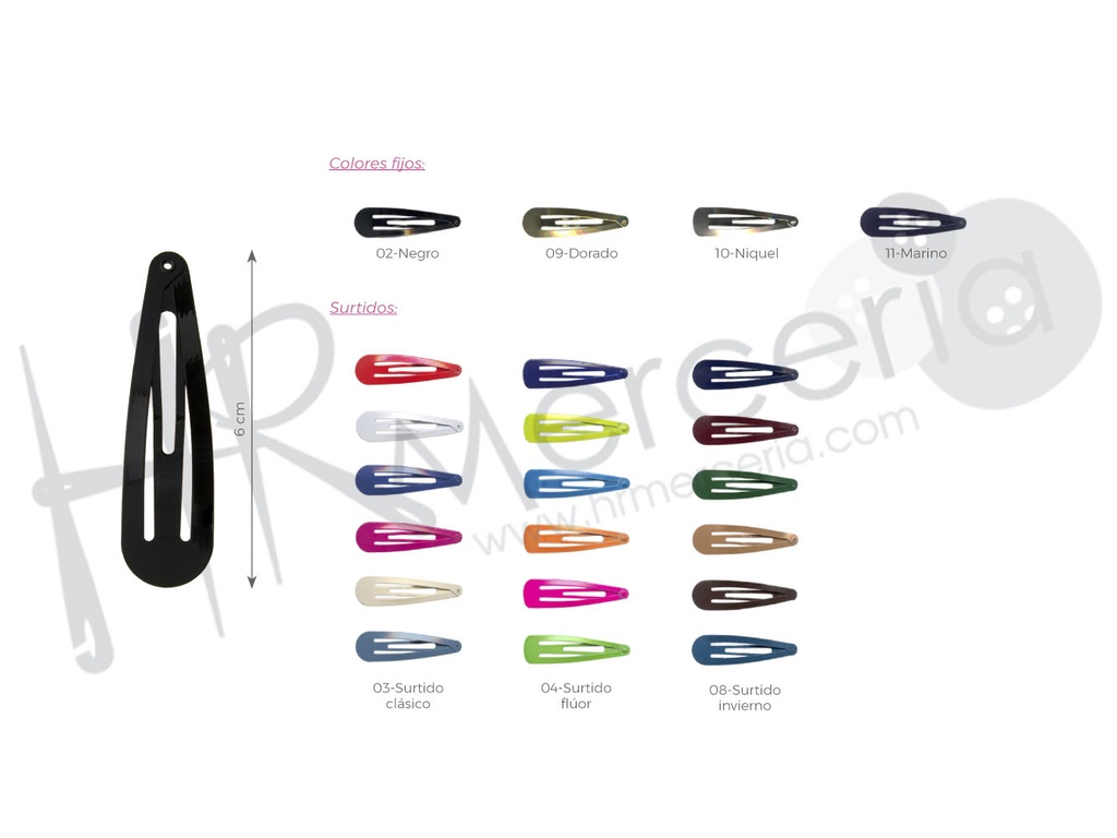 Ranitas 3004 pack 24 pz 6 CM