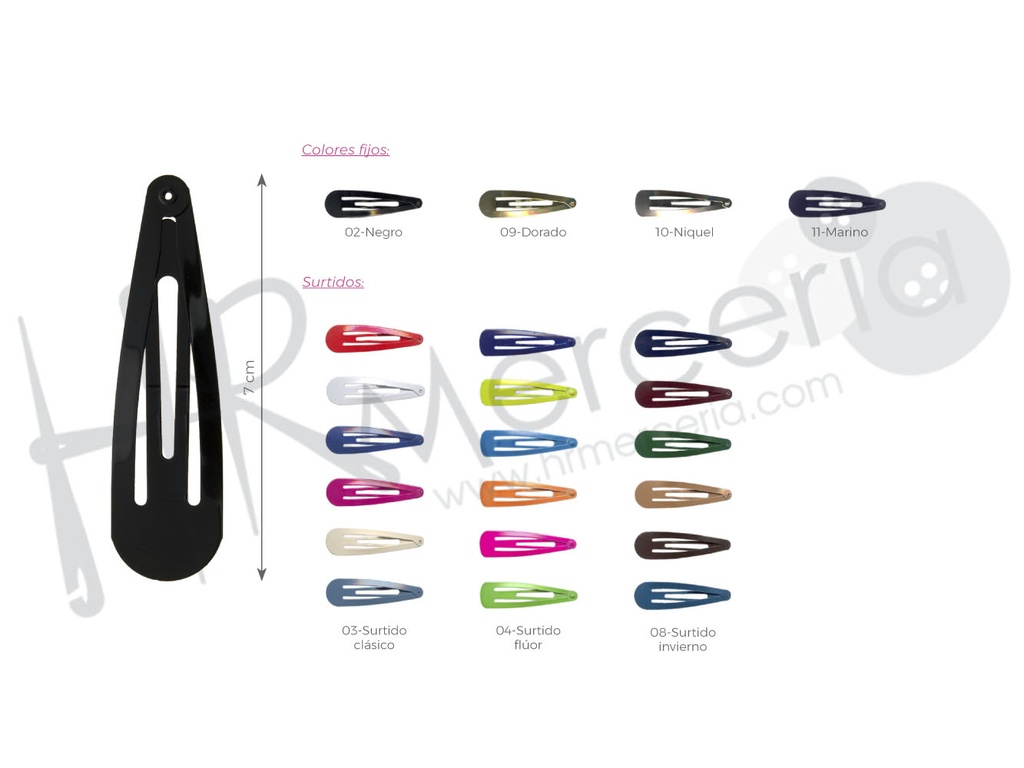 Ranitas 3005 pack 12 pz 7 CM