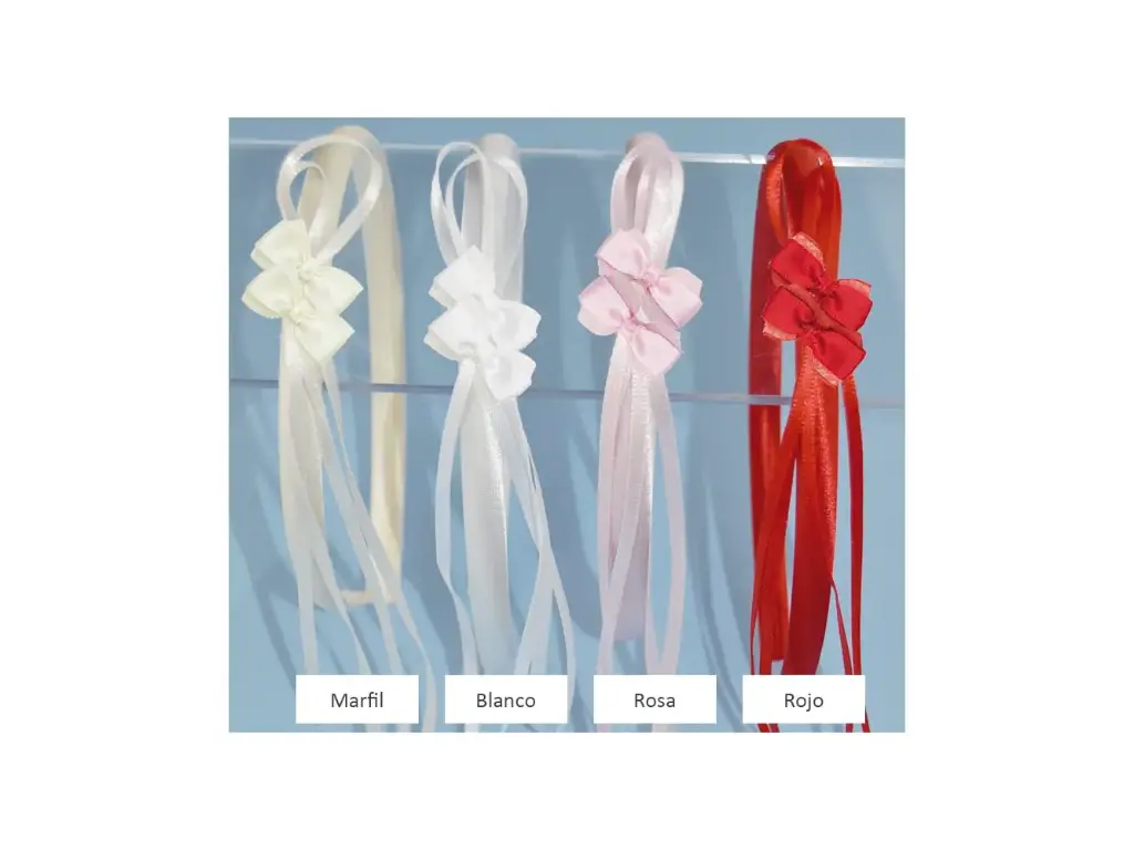 Diadema lazo DI0101 pack 2 ud.