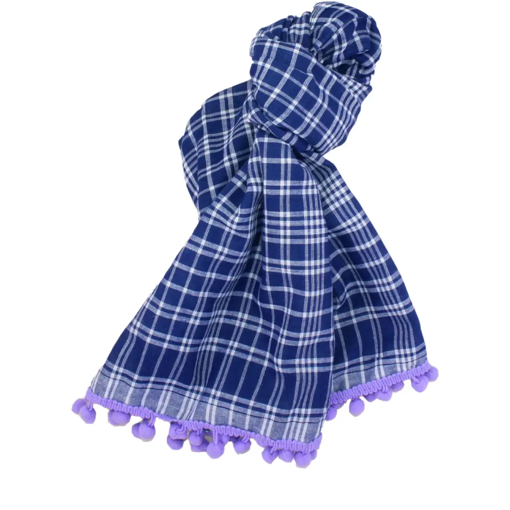 Foular cuadro fallero madroño 