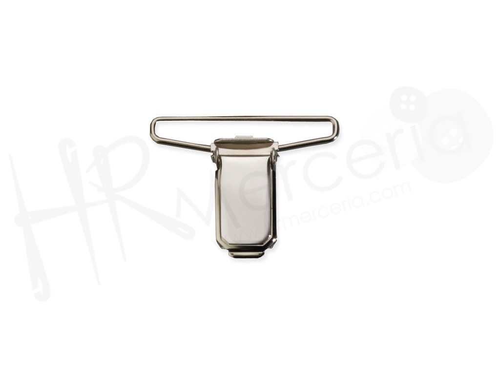 Pinza tirante 101 niquel 40 mm pack 24 pz.