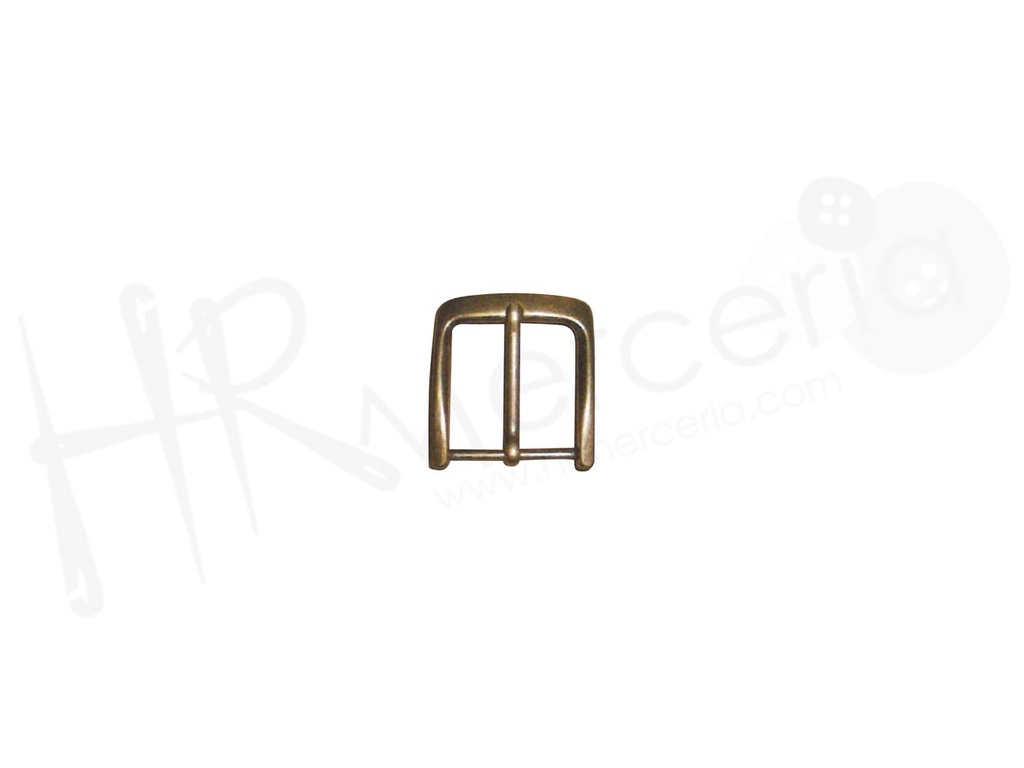 Hebilla cinturon oro viejo 40 mm 11454