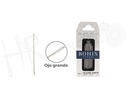 Aguja A1F larga costura lijera ojo grande Nº 3/9 Bohin 15 pz