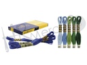 Madeja Mouline DMC pack 12 madejas