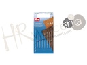 Aguja acero cuero Nº3-7 131259 Prym 6 pz.