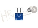 Aguja maquina talon plano Pony 5 pz.
