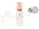 Regla universal de 24 X 6.1/2 pulgadas NL 4188