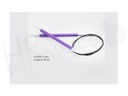Aguja circular fija 80 cm 7.00 mm Zing- Knitpro