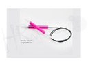 Aguja circular fija 80 cm 10.00 mm Zing- Knitpro