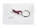 Aguja circular fija 80 cm 12.00 mm Zing- Knitpro