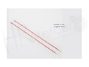 Aguja punta unica 40 cm 2.00 mm Zing - Knitpro