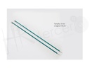 Aguja punta unica 40 cm 3.00 mm Zing - Knitpro