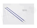 Aguja punta unica 40 cm 4.00 mm Zing - Knitpro