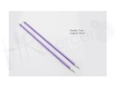 Aguja punta unica 40 cm 7.00 mm Zing - Knitpro