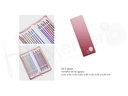 Set Agujas punta unica 40 cm Zing- Knitpro