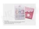 Set Aguja ganchillo punta unica Zing - knitpro