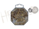 Imperdible acero dorado 27mm Nº 0 Jabalí