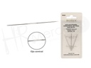 Aguja A42F ojo central de doble punta Nº24 Bohin 3 pz