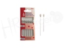 Alfiler lagrima nacar 0105 Dama 6 pz.