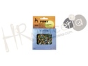 Alfiler cabeza plastico colores 28815 Pony 500 pz.