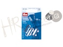 Corchete acero pantalon falda 25 mm plata