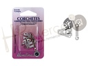 Corchete pantalon falda grande niquel