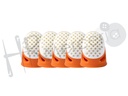 Dedal ergonomico S naranja recambio expositor 