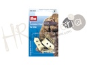 Clip peleteria beige Prym 2 pz.