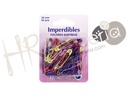 Imperdible plastificado colores surt pack 50 pz