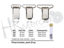 Pinza tirante 103 niquel 25mm pack 24 pz