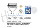 Hebilla peto 30 mm 416410 plata 2pz